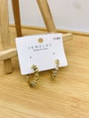 AD Diamond Steel And Rose Gold Party Wear Earrings 42
